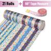 imageMr Pen Washi Tape Set 20 Rolls Golden Hives Theme Washi Tape for JournalingGeo Labyrinth