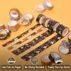imageMr Pen Washi Tape Set 20 Rolls Golden Hives Theme Washi Tape for JournalingGolden Hives