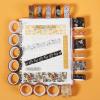 imageMr Pen Washi Tape Set 20 Rolls Golden Hives Theme Washi Tape for JournalingGolden Hives