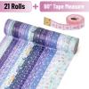 imageMr Pen Washi Tape Set 20 Rolls Golden Hives Theme Washi Tape for JournalingTide  Bloom