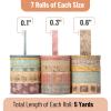 imageMr Pen Washi Tape Set 20 Rolls Golden Hives Theme Washi Tape for JournalingVintage Charm