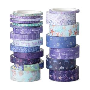 imageMr Pen Washi Tape Set 20 Rolls Golden Hives Theme Washi Tape for JournalingTide  Bloom