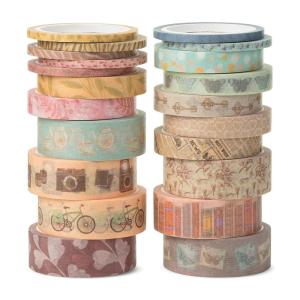 imageMr Pen Washi Tape Set 20 Rolls Golden Hives Theme Washi Tape for JournalingVintage Charm