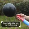 imageMr Pen Balloons 12 Inch 54 Pack Red ampamp Confetti Balloons for Birthday PartyBlack