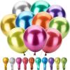 imageMr Pen Balloons 12 Inch 54 Pack Red ampamp Confetti Balloons for Birthday PartyMetallic