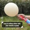 imageMr Pen Balloons 12 Inch 54 Pack Red ampamp Confetti Balloons for Birthday PartySand White