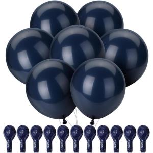 imageMr Pen Balloons 12 Inch 54 Pack Red ampamp Confetti Balloons for Birthday PartyNavy Blue