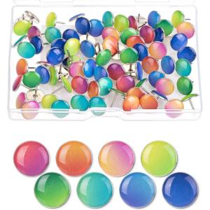 imageMr Pen Decorative Push Pins 80 pcs 8 Unique DesignsSky Breeze Cute Push Pins for Bulletin Board Cute Thumb Tacks for Cork BoardSummer Style