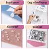 imageMr Pen Clear Plastic Envelopes with Snap Closure 30 Pack A4 Letter Size Colorful Flaps Clear Folders for Documents Plastic Envelopes for DocumentsMultiple Colors