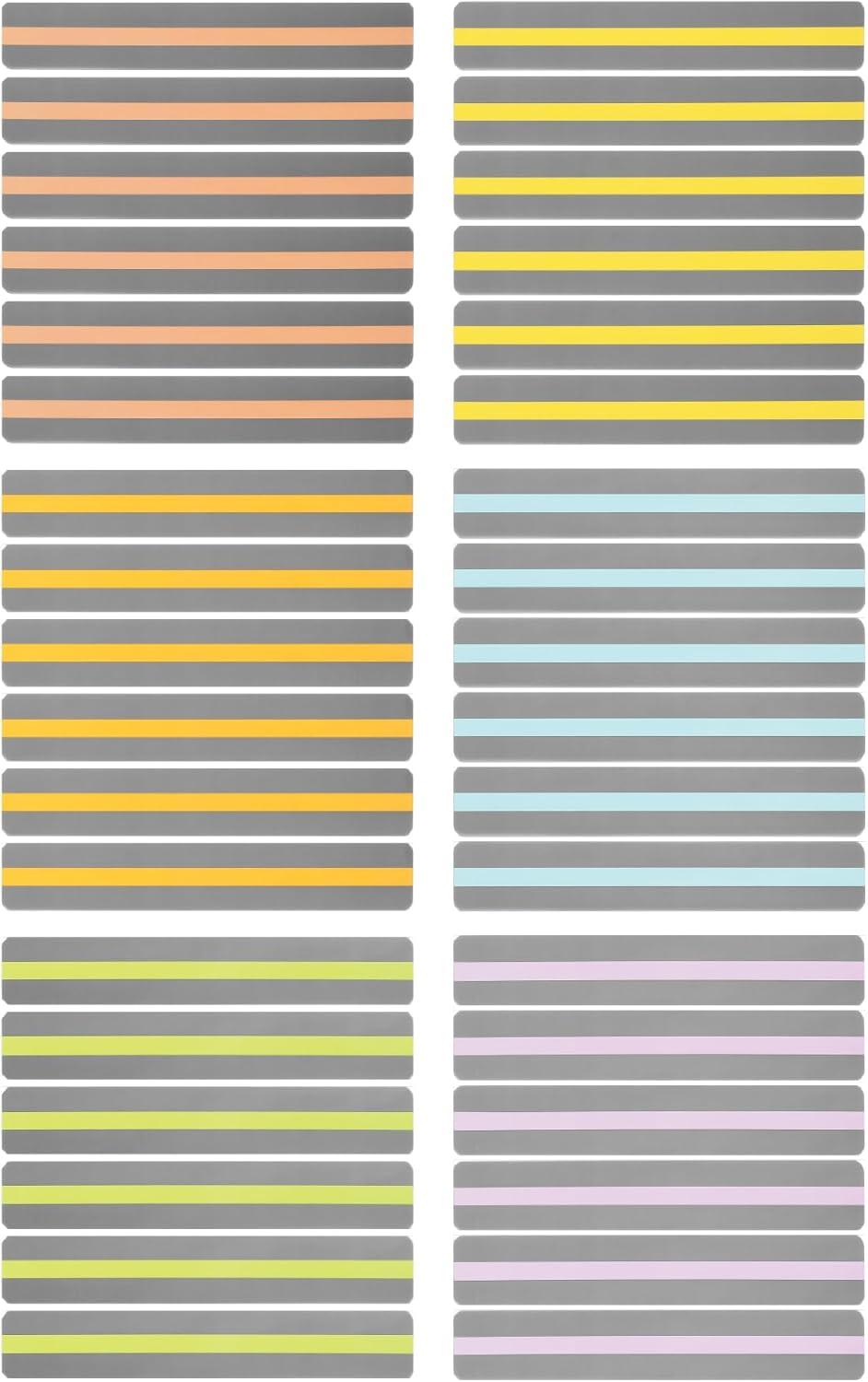 imageMr Pen Guided Reading Strips 2 Size 18 Pack Colorful Bookmarks for Kids Book Highlighter Strips for ReadingMuted