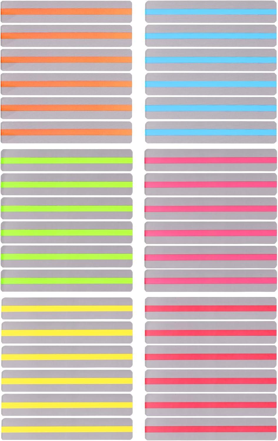 imageMr Pen Guided Reading Strips 2 Size 18 Pack Colorful Bookmarks for Kids Book Highlighter Strips for ReadingVibrant
