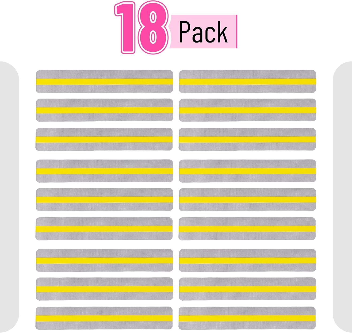 imageMr Pen Guided Reading Strips 2 Size 18 Pack Colorful Bookmarks for Kids Book Highlighter Strips for ReadingYellow