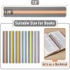 imageMr Pen Guided Reading Strips 2 Size 18 Pack Colorful Bookmarks for Kids Book Highlighter Strips for ReadingMuted