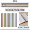 imageMr Pen Guided Reading Strips 2 Size 18 Pack Colorful Bookmarks for Kids Book Highlighter Strips for ReadingMuted