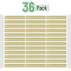 imageMr Pen Guided Reading Strips 2 Size 18 Pack Colorful Bookmarks for Kids Book Highlighter Strips for ReadingYellow