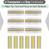 imageMr Pen Guided Reading Strips 2 Size 18 Pack Colorful Bookmarks for Kids Book Highlighter Strips for ReadingYellow