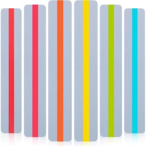 imageMr Pen Guided Reading Strips 2 Size 18 Pack Colorful Bookmarks for Kids Book Highlighter Strips for ReadingVibrant