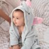 imageMr Pen Baby Animal Face Robe  Unisex 09 Month Plush Elephant Hooded Towel
