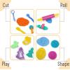 imageMr Pen Play Dough Tools Kit 45 Pcs Playdough Toys Playdough Sets for Kids Playdough Accessories Molds for Play Dough Playdough Toys for Kids