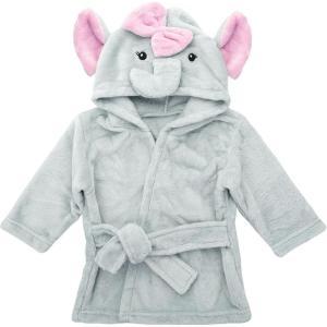 imageMr Pen Baby Animal Face Robe  Unisex 09 Month Plush Elephant Hooded Towel