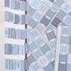 imageMr Pen Bible Tabs 75 pcs Shades of Gray Gold Foil Embossed Lettering Laminated Bible Tabs for Women and MenBlue Shades