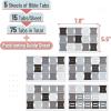 imageMr Pen Bible Tabs 75 pcs Shades of Gray Gold Foil Embossed Lettering Laminated Bible Tabs for Women and MenShades of Gray