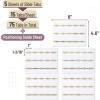 imageMr Pen Bible Tabs 75 pcs White with Gold Edge Laminated Bible Tabs for Women and Men