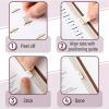 imageMr Pen Mini Bible Tabs 90 pcs White with Gold Edge Laminated Bible Tabs for Women and Men