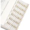 imageMr Pen Mini Bible Tabs 90 pcs White with Gold Edge Laminated Bible Tabs for Women and Men