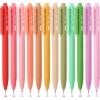imageMr Pen Retractable Gel Pens for Journaling 12 Pack Assorted Color InkFloral Meadow Fast Dry Colorful ampamp Soft Grip Barrels Smooth Writing 05mm Fine Point Aesthetic Pens