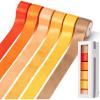 imageMr Pen Satin Ribbon 6 Rolls 1 Inch 5 YardsRoll Terracotta Ribbon 1 Inch