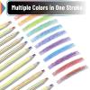 imageMr Pen Rainbow Pencils 48 Pack 7 Color in 1 Rainbow Colored Pencil Fun Pencils for Kids
