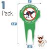 imageMr Pen No Dog Poop Signs for Yard 118quot x 6quot Aluminum Dog Poop Signs for Lawn with Stake Weatherproof Durable and Easy to Install