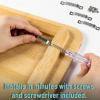 imageMr Pen Sawtooth Picture Hangers 511 Pack Silver Metal Picture Frame Hangers with Screws and Screwdriver