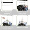 imageMr Pen Space Saving Hangers for Clothes 12 pcs White Plastic Multi Clothes Hangers Space Saving 6 Slots 360 Rotating Hooks