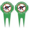 imageMr Pen No Dog Poop Signs for Yard 145quot x 78quot 2 Pack Aluminum Dog Poop Signs for Lawn with Stake Weatherproof Durable and Easy to Install