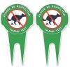 imageMr Pen No Dog Poop Signs for Yard 12quot x 65quot 2 Pack Aluminum Dog Poop Signs for Lawn with Stake Weatherproof Durable and Easy to Install