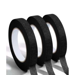 imageMr Pen Green Masking Tape 06 Inch Wide 50 MetersRoll 3 Rolls Green Painters TapeBlack