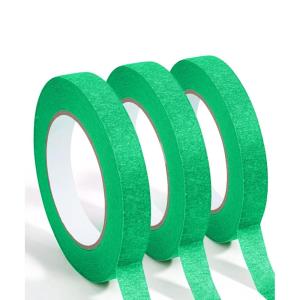 imageMr Pen Green Masking Tape 06 Inch Wide 50 MetersRoll 3 Rolls Green Painters TapeGreen