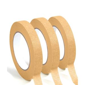 imageMr Pen Green Masking Tape 06 Inch Wide 50 MetersRoll 3 Rolls Green Painters TapeOrange Yellow