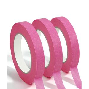 imageMr Pen Green Masking Tape 06 Inch Wide 50 MetersRoll 3 Rolls Green Painters TapePink