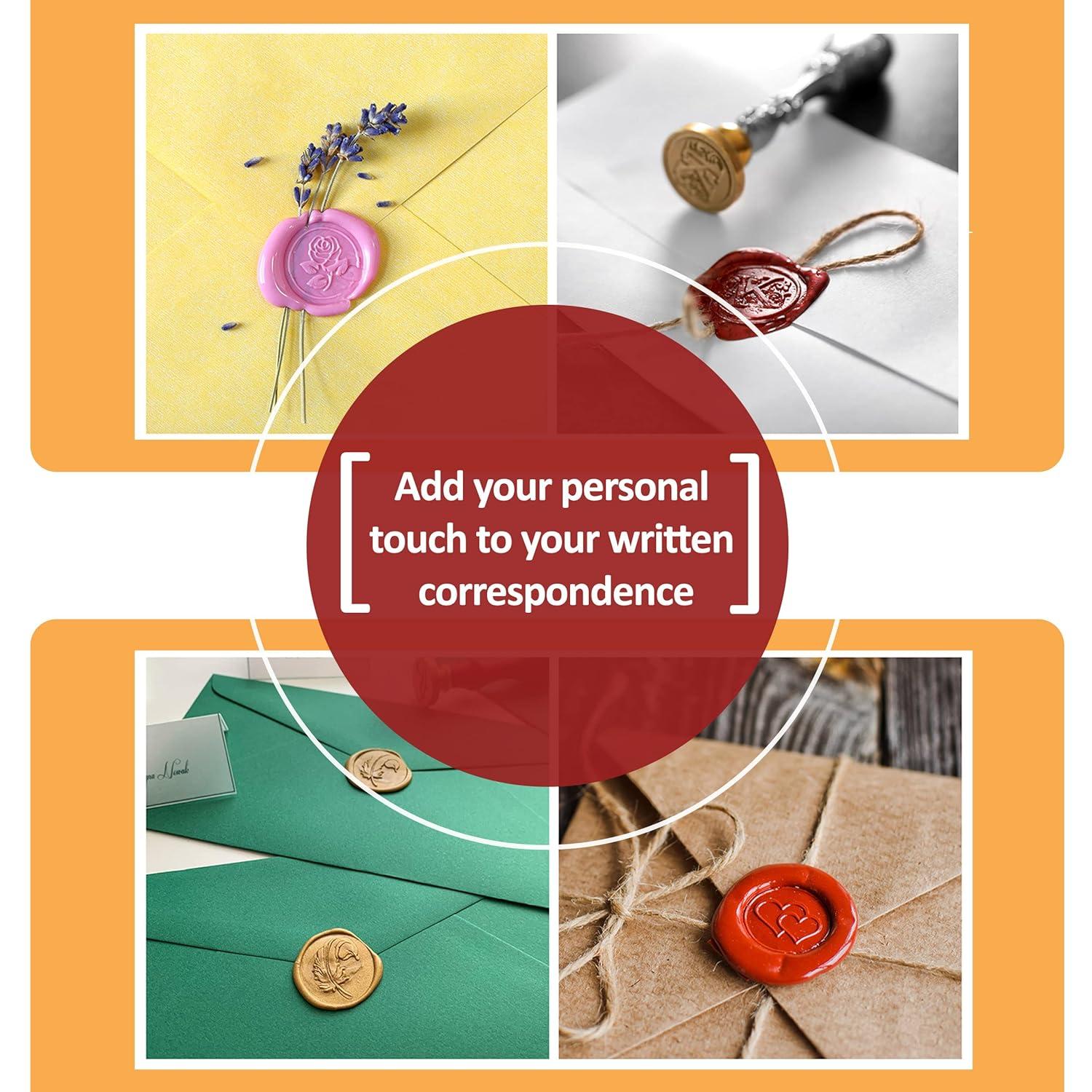 imageMr Pen Wax Seal Sticks 12 Pack Assorted Colors for Stamp Seals Envelope Sealer