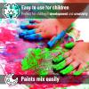 imageMr Pen Washable Kids Paint 6 Colors 24 oz Each Washable Paint for Kids Non Toxic Kids Washable Paint Washable Finger Paint Washable Non Toxic Paint Kids Paint Set Paints for Kids Kid Paint