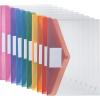 imageMr Pen Clear Plastic Envelopes 10 Pack A4 Letter Size Colorful Clear Folders for Documents Plastic Envelopes for DocumentsMultiple Colors
