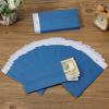 imageMr Pen Money Envelopes for Cash 65quot x 35quot 100 Pack Gold Kraft Paper Cash Envelopes for MoneyBlue
