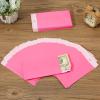 imageMr Pen Money Envelopes for Cash 65quot x 35quot 100 Pack Gold Kraft Paper Cash Envelopes for MoneyLight Pink