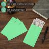 imageMr Pen Money Envelopes for Cash 65quot x 35quot 100 Pack Gold Kraft Paper Cash Envelopes for MoneyMint Green