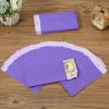 imageMr Pen Money Envelopes for Cash 65quot x 35quot 100 Pack Gold Kraft Paper Cash Envelopes for MoneyPastel Purple