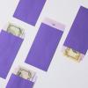 imageMr Pen Money Envelopes for Cash 65quot x 35quot 100 Pack Gold Kraft Paper Cash Envelopes for MoneyPastel Purple