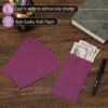 imageMr Pen Money Envelopes for Cash 65quot x 35quot 100 Pack Gold Kraft Paper Cash Envelopes for MoneyPurple